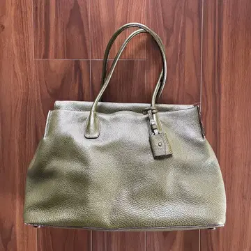 질 샌더 가죽 토트백