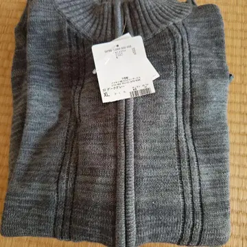 그레이 니트 스웨터 XL