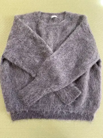 comm. arch 핸드 프레임 모헤어 풀오버 코무아치 니트