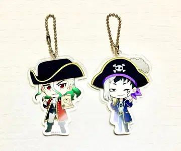Dr.stone 센쿠 겐 해적 아크릴 키링 2세트