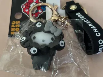 만국 박람회 회장 한정판 블랙 미야쿠미야쿠 키링 산리오