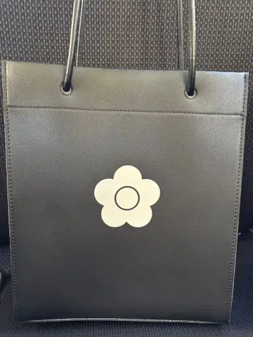 완판템 MARY QUANT x AZUL 쇼핑백 블랙