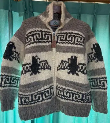 캐내디언 스웨터 컴퍼니 집업 카우친 니트 가디건