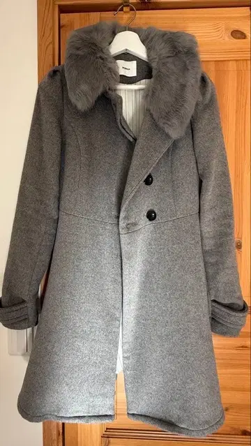 그레이 체스터 코트 S 사이즈 MURUA