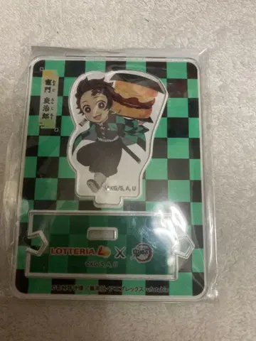 귀멸의 칼날 카마도 탄지로 롯데리아 한정판 오리지널 아크릴 스탠드