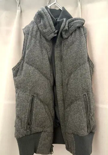 Gap 그레이 다운 베스트 XS