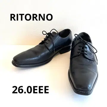 리틀노 비즈니스 슈즈 블랙 26.0EEE