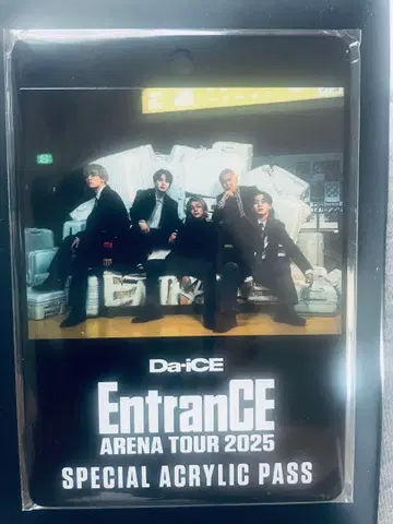 Da-iCE EntranCE ARENA TOUR 2025 아크릴 패스