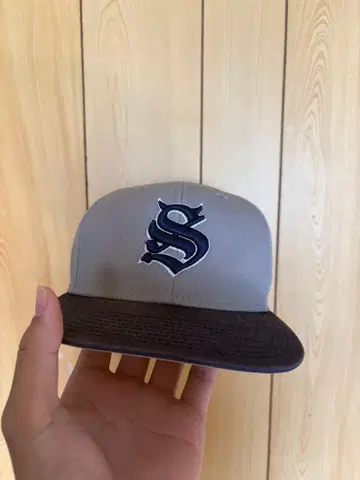 OTTO 스냅백 캡 그레이