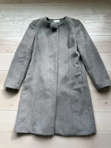 새상품급 그레이 롱 코트