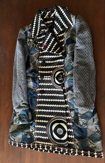 데시구알 by 크리스천 라크르와 패치워크 코트 40 사이즈