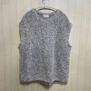 M7days 리본얀 니트탑 베스트