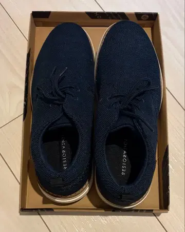 네이비 스니커즈 26.0cm