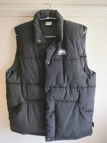 퍼스트 다운 블랙 다운 베스트 L 사이즈