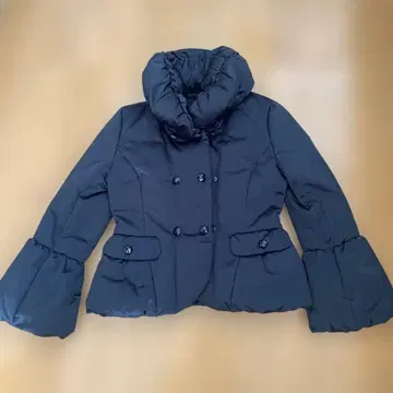 TO BE CHIC 블랙 다운 자켓