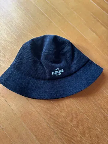후지이 카제 MY FLOWERS 버킷 햇 블랙 S/M