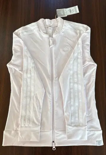 adidas 옅은 핑크 집업 저지 M 사이즈