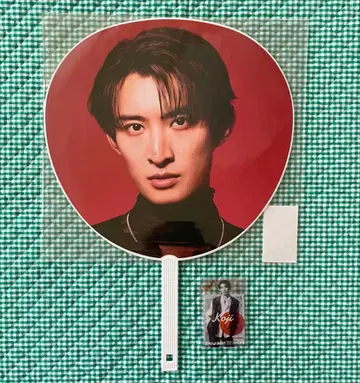 무카이 코지 부채 클리어 스티커 Dome Tour ON SnowMan