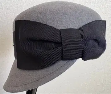 HUMBERT 그레이 리본 포함 울 햇 ca4la