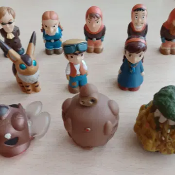 지브리 손가락 인형 천공의 성 라퓨타