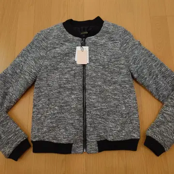 [미사용 택 포함] rienda 집업 니트풍 아우터 S