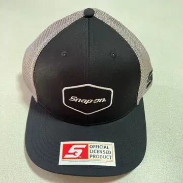Snap-on 캡 블랙/그레이