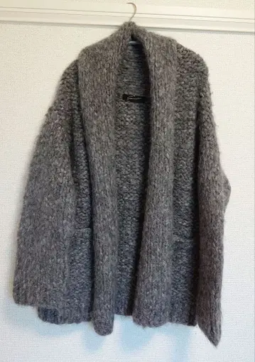 스터닝 루어 캐시미어 100% 니트 가디건