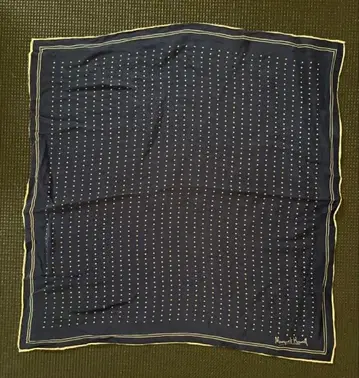 Margaret Howell 도트 무늬 스카프 면 100% 일본제