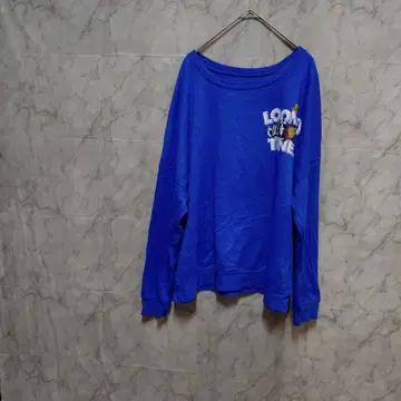LOONEY TUNES [ L ] 긴팔 티셔츠 블루