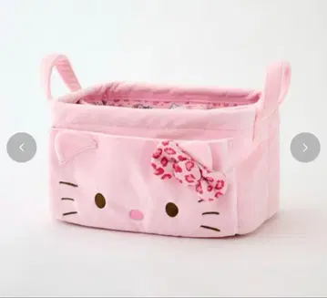 헬로키티 수납 박스 핑크