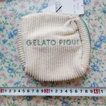 GELATO PIQUE 코듀로이 파우치