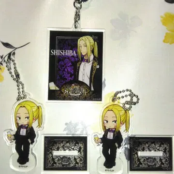 카미카마에 미니 캐릭터 아크릴 스탠드 키링 아크릴 키링 3개 세트