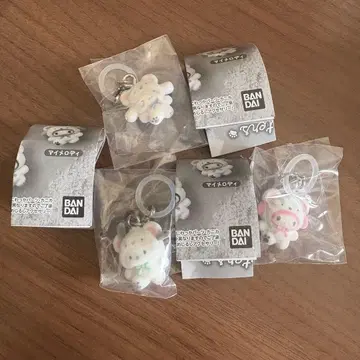 포근포근 스노우 산리오 메지루시 액세서리 3종 세트