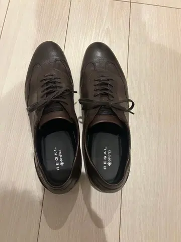 REGAL 브라운 레이스업 슈즈