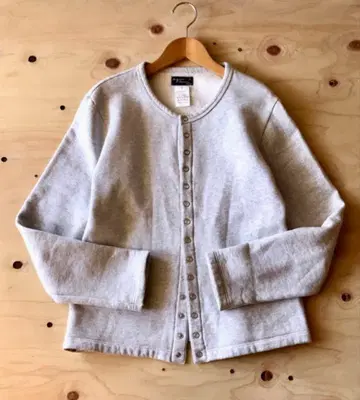 agnes b homme 스냅 가디건 맨투맨