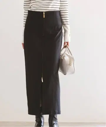 RyNy 컴포트 스트레치 지퍼 타이트 스커트