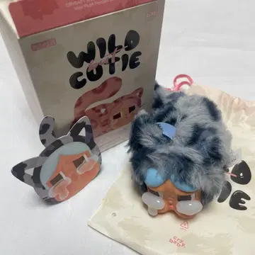 WILD but CUTIE 데님 큐티 봉제 인형 펜던트