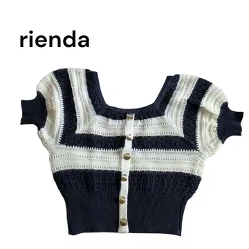 rienda (리엔다) 스트라이프 니트탑