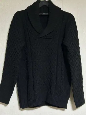 새상품급 NO ID. 노아이디 풀오버 숄카라 니트