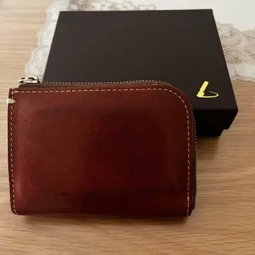 츠치야 가방 제조소 디아리오 핸디 L 지퍼 브라운