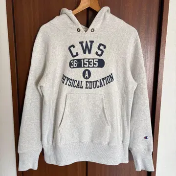 70s 복각 champion 리버스 위브 후드티 4단 M