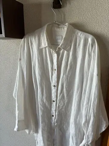 Spick & Span 화이트 긴팔 셔츠