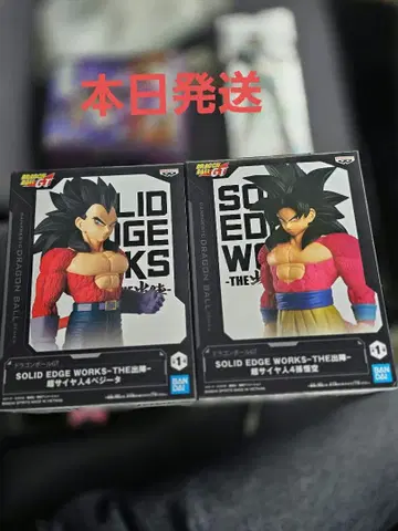 드래곤볼 GT 솔리드 엣지 웍스 2체 세트