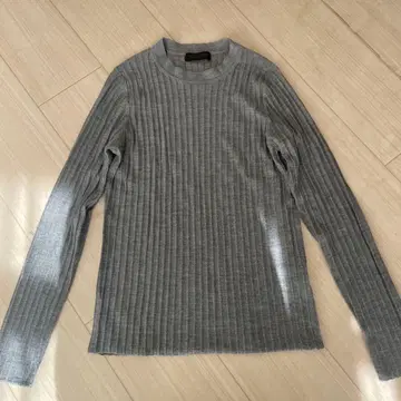 TOMORROWLAND 캐시미어 실크 리브 크루넥 풀오버