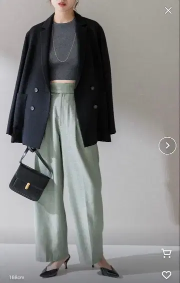 [택 포함 새상품] URBAN RESEARCH ROSSO 와이드 팬츠