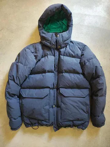THE NORTH FACE 후드 부착 다운 자켓 XL 네이비