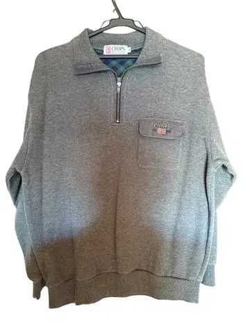 CHAPS 그레이 집업 트레이닝복 M