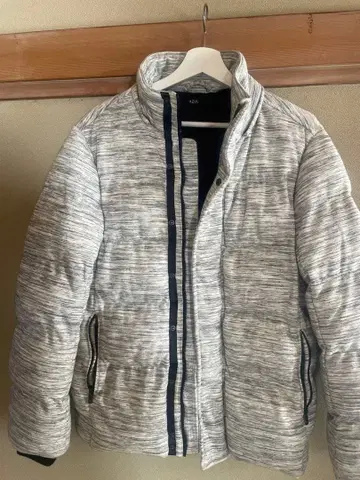 AZUL by moussy 그레이 계열 다운 자켓