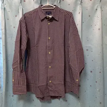 SHARE PARK 남성용 체크 무늬 셔츠 사이즈 1