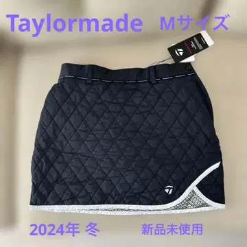 테일러메이드 블랙 퀼팅 스커트 M 사이즈 2024년
